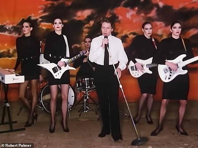 At face value it's just a singer and his band, but when the band has been substituted for five pale-skinned, statuesque and seductively dressed models we have a completely different video on our hands