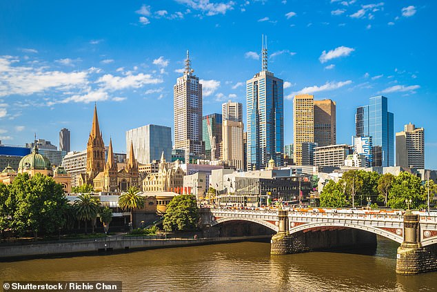 In second place is Melbourne in Australia, home to 94,000 millionaires