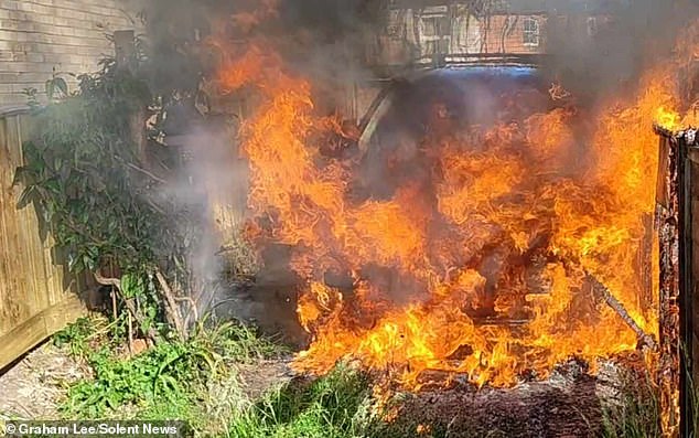Susan set fire to his 'pride and joy' Freelander just two weeks after the neighbours had their first conversation