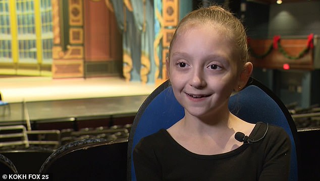 Olivia Francis, 12, performed in the Nutcracker despite her diagnosis of a rare neurological disease called Friedreich's ataxia