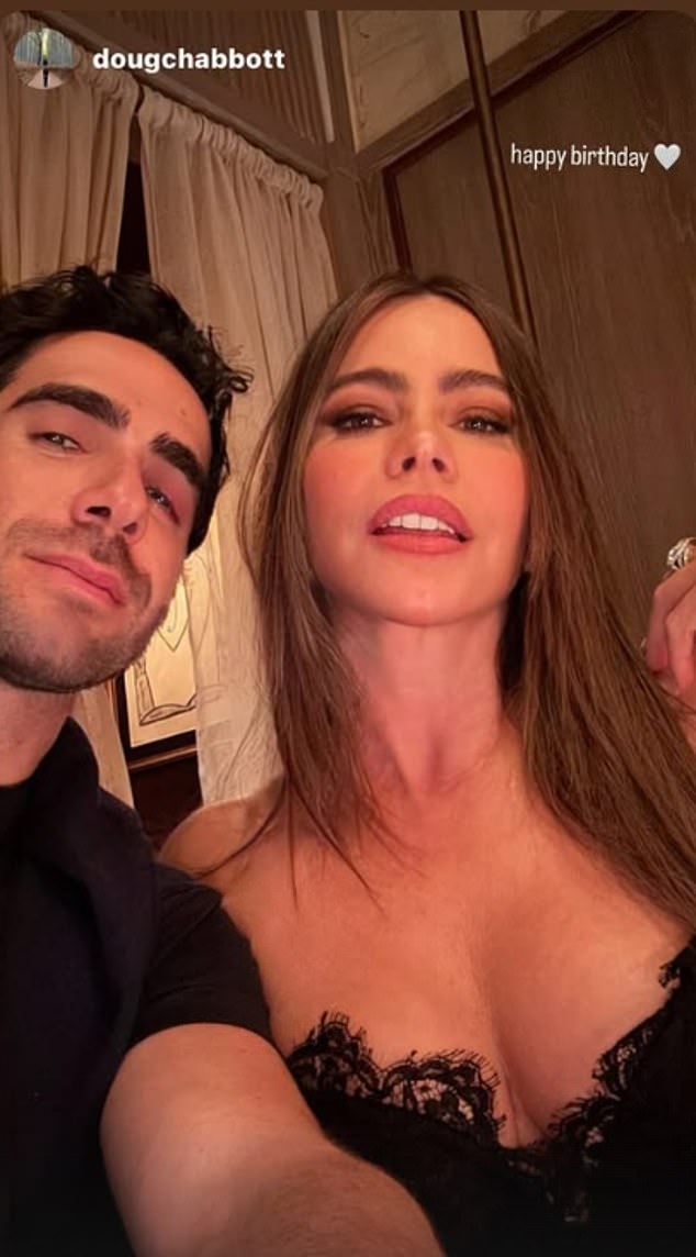 Around that time, Sofia shared a note from entrepreneur Chabbott, whom she has been romantically linked with in recent months