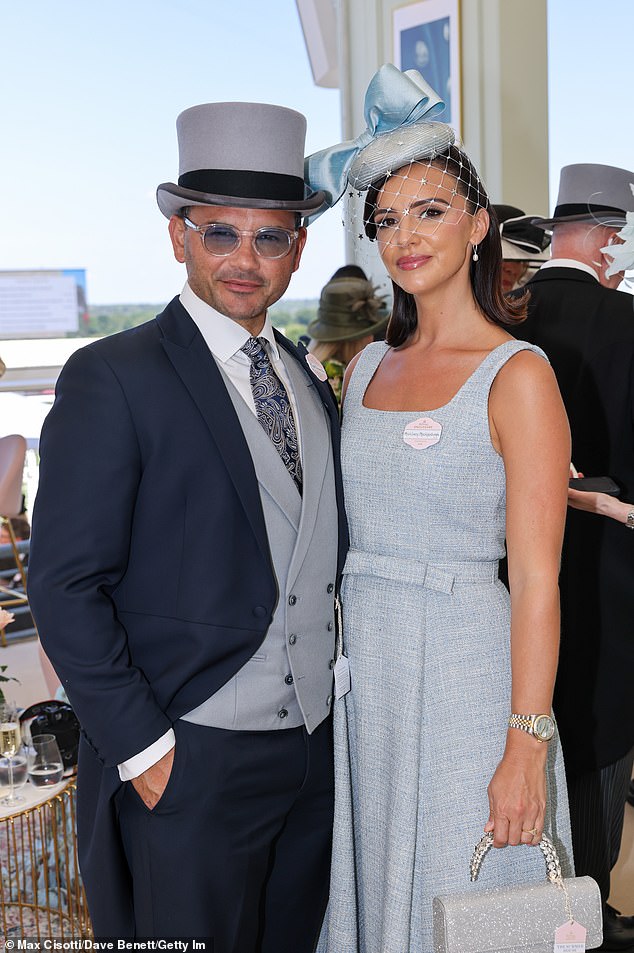 The former Coronation Street star, 41, got engaged to the TV personality, 34, in 2019 two years after they met while competing on the reality show, Celebrity Island with Bear Grylls (Seen together in June)