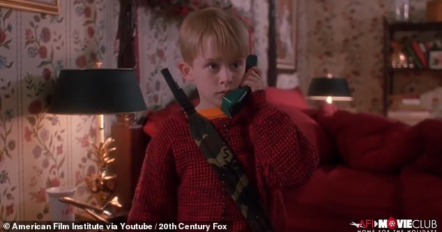 Macaulay Culkin portrayed a young boy who protected his home from two robbers after he was accidentally left behind from his family's Christmas vacation