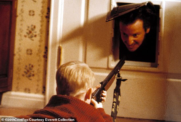 In the 1990 film, robbers infiltrate a seemingly empty home that is actually inhabited by a young boy who was accidentally left behind by his vacationing family