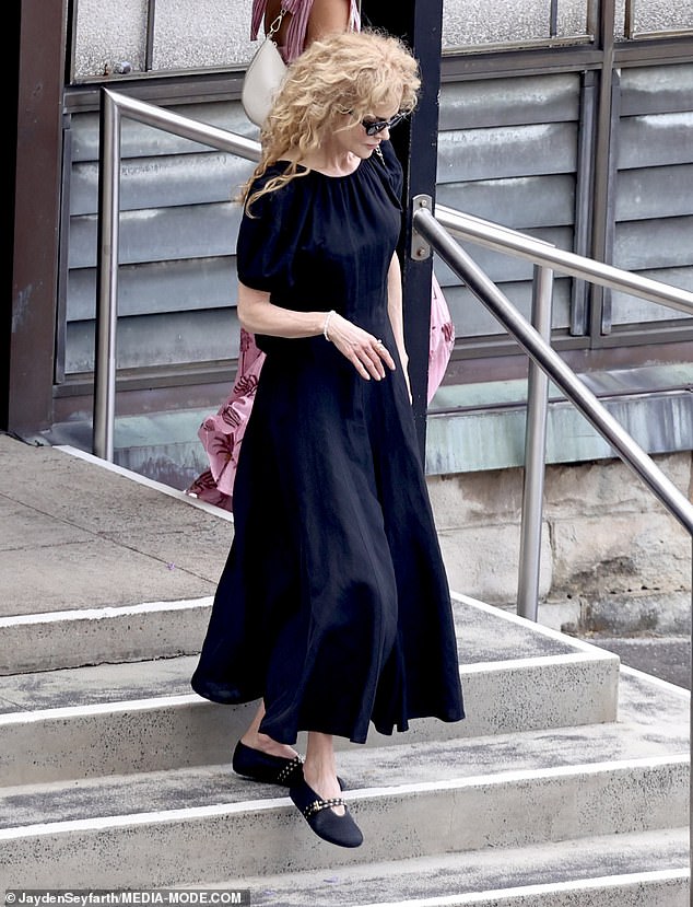 The low-key outing stood in stark contrast to her radiant appearance just a day earlier, when Nicole attended her first Christmas party in Sydney following her shock split from husband Keith Urban