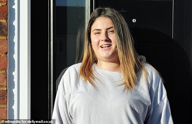 Olivia Varley (pictured) told the Daily Mail some of the residents living in the self-build houses are 'snobby'