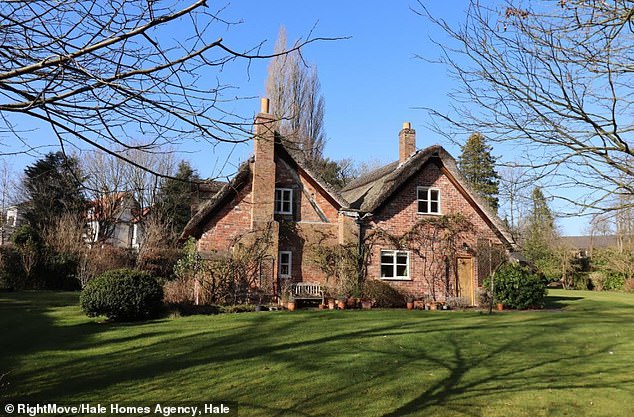 This gorgeous cottage dates back to 1666 and is set on 0.75 acres of garden in Cheshire
