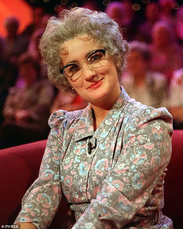 As well as creating The Royle family with co-star Craig Cash and starring as Denise, she Caroline was also known for her roles in The Mrs Merton Show (pictured 1990)
