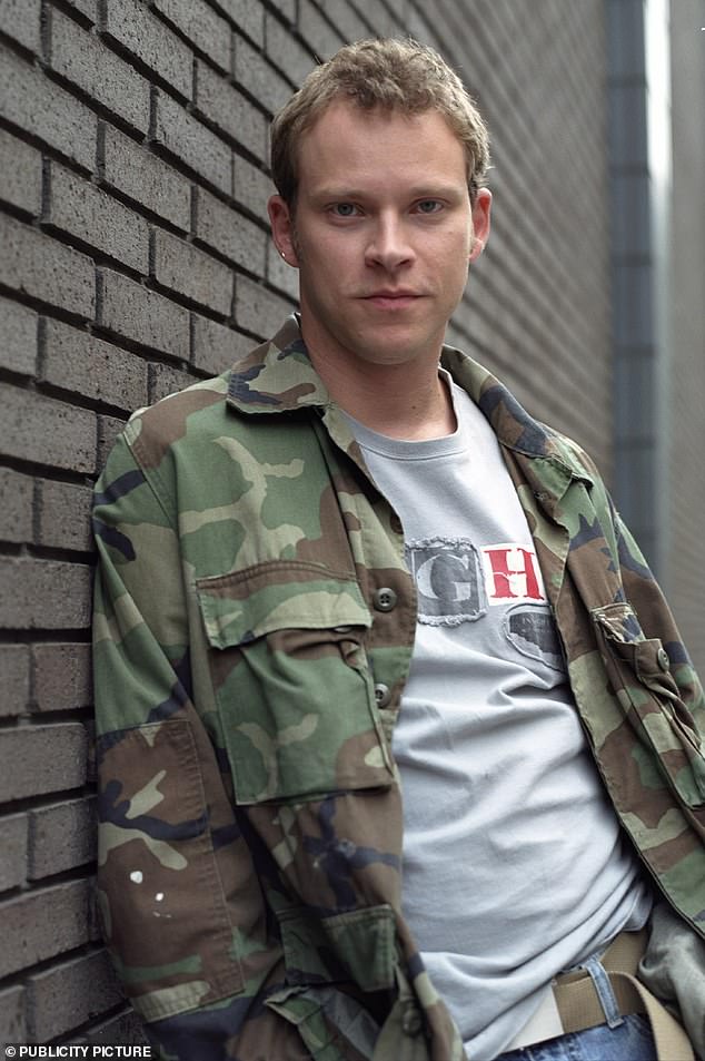 Robert, 51, played Jeremy - the drug loving, freeloading best friend and housemate of the ever-dismayed Mark - for the entirety of the show (Seen in 2004)