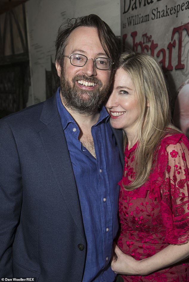 He is married to journalist and comedian Victoria Coren, who he met at Jonathan Ross' Halloween bash in 2007, despite believing he would never marry (Seen together in 2020)