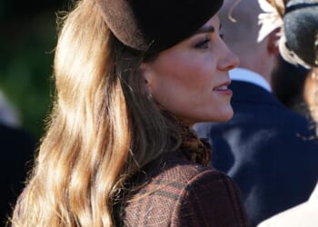 Princess Kate looks elegant in tartan as she re-wears favourite £979 coat for Sandringham Christmas Day church service