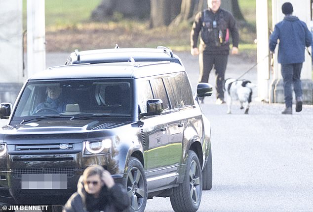 The former Duke of York is spending his final Christmas at the royal residence