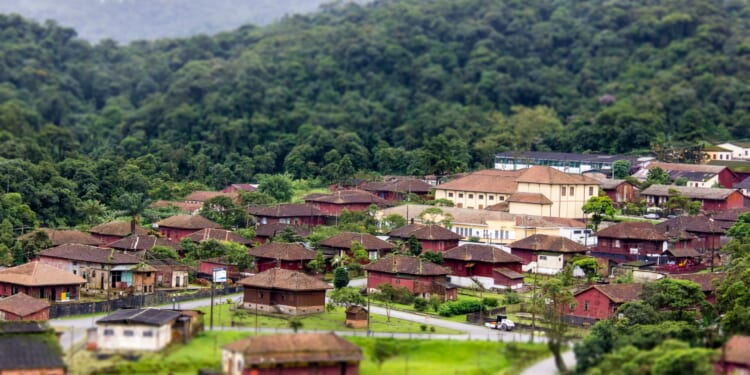Inside the eerie Brit ghost town in the jungle where clocks stop at same time & dead bride’s ‘veil’ blankets the village
