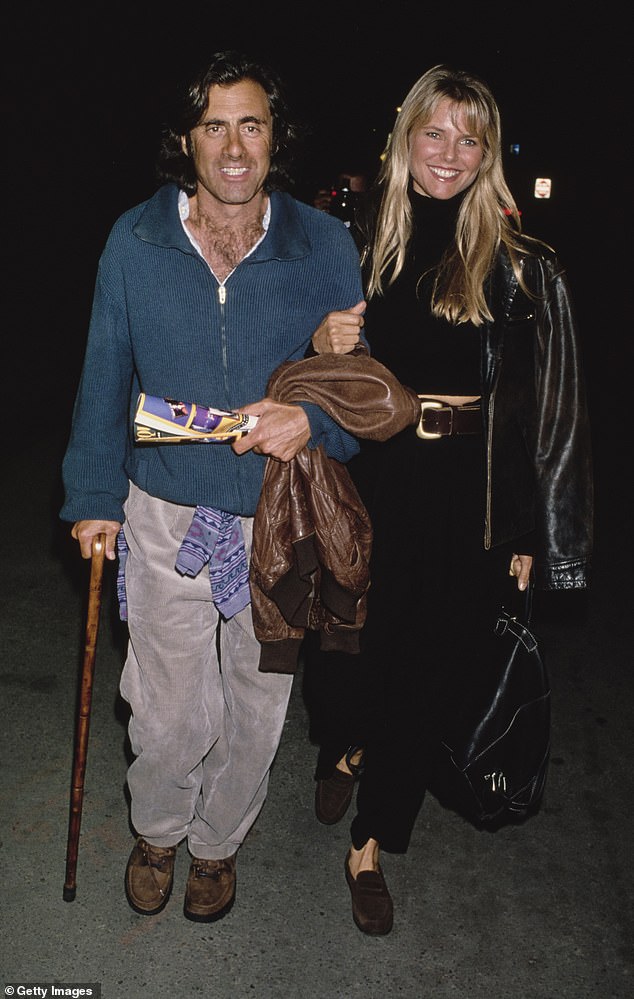 Christie welcomed son Jack with real estate developer Richard Taubman, who she married in late 1994, shortly after divorcing Billy. Pictured in 1994