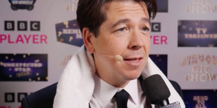 First look at Celebrity Traitors star being surprised in BED by Michael McIntrye