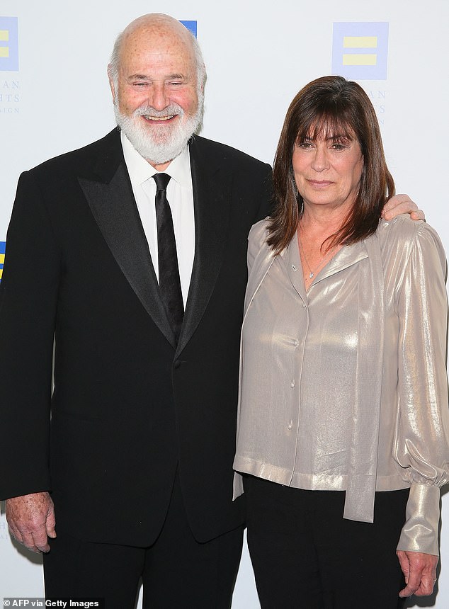 The LA County Medical Examiner's office released Rob and Michele's (pictured together in 2019) death certificates, revealing their bodies were cremated after their brutal murders