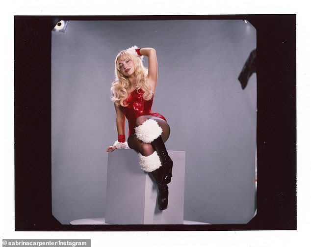 The 26-year-old pop star dropped the track alongside a lyric video, calling it a ditty she¿s 'so proud of' and one she always imagined living in the same universe as Man¿s Best Friend