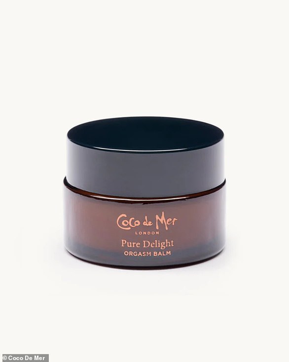 Other racy highlights include Coco de Mer's Pure Delight Orgasm Balm ($40), which promises to 'heighten sensation and encourage blood flow for increased pleasure'