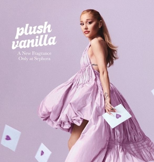 Ariana Grande has a 'divine' side hustle that she has been working on aside from her Hollywood movie career. It is a new fragrance. The singer has expanded her LOVENOTES fragrance collection with her scent, Plush Vanilla