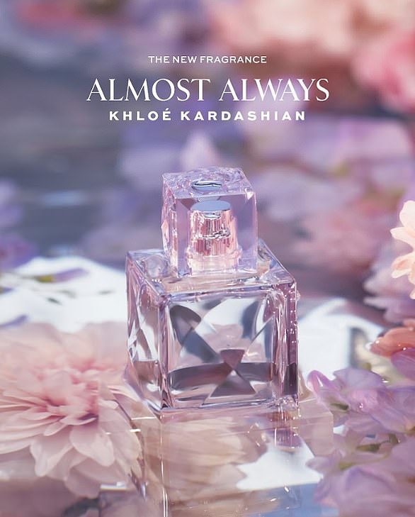 The siren looked better than ever for the new ads where she models a low-cut pale purple satin dress with a crown of wildflowers. She is posing on a seashore as her long bronde hair is worn down in soft waves