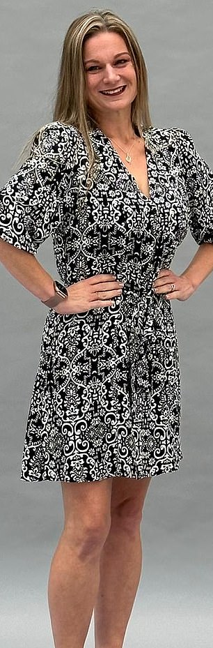 After: Slimming World help her shed seven stone