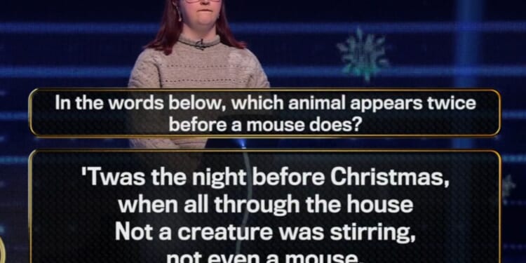 The 1% Club's tricky festive riddle sees two players share huge jackpot on Christmas Special