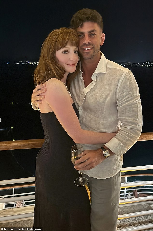 Nicola and the former footballer, 37, became engaged one year ago during a romantic trip to the south of France