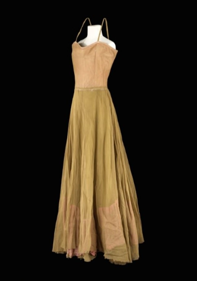 More than a third of all the exhibits are about transgenderism, including this dress worn by a man for a 'show' in Changi Prison, a deadly Japanese prisoner of war camp