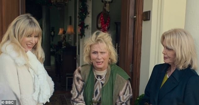 Jennifer guest starred as Aunt Joan, the maternal aunt to main character Amanda (left, played by Lucy Punch)