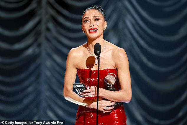 My 'diva' award goes to singer and actress Nicole Scherzinger, who has had incredible success, with a Tony Award for her performance as Norma Desmond in the Broadway run of Sunset Boulevard