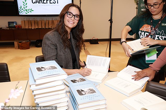 Heming pictured at a book signing at Carefest 2025 at the Ford Foundation Center for Social Justice on November 19 in NYC