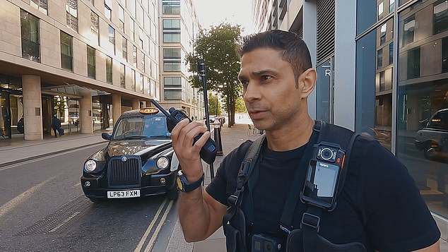 The 49-year-old (pictured, on the Channel 4 programme) is accused of telling three female Police Community Support Officers that he did not expect them to have accounts on Only Fans