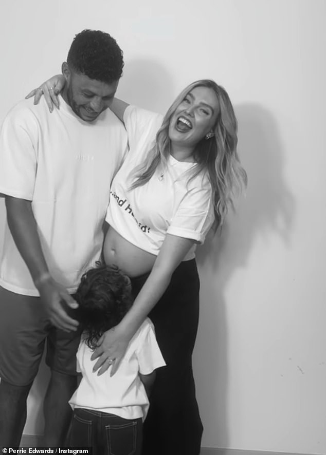 Perrie and her fiancé Alex announced their joyful news in a sweet Instagram post in September