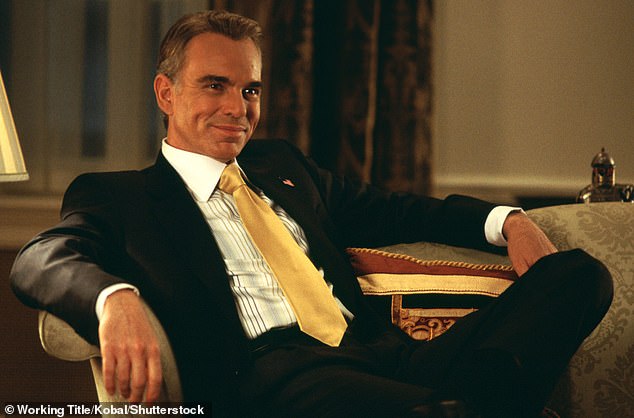 Billy Bob Thornton plays the crude, womanising U.S. President who visits the UK - however, he has an unusual fear of antique furniture