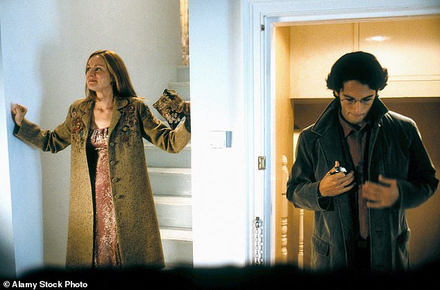 When casting Sarah, writer and director Richard Curtis had many women audition, however, he kept saying that he wanted 'someone like Laura Linney' (Laura and Rodrigo Santoro pictured)