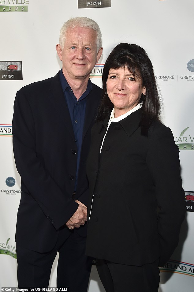 However, what fans of the film may not know is that the romantic kissing scene was choreographed by kissing consultant Emma Freud (Richard and Emma pictured 2022)