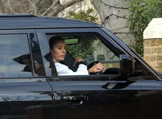 Mum Tana, 51, was also spotted in the city as she headed for the wedding's location