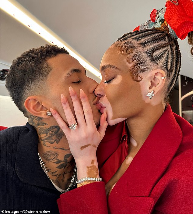 The 31-year-old SKIMS model became engaged to longtime boyfriend, Milwaukee Bucks star Kyle Kuzma, in February