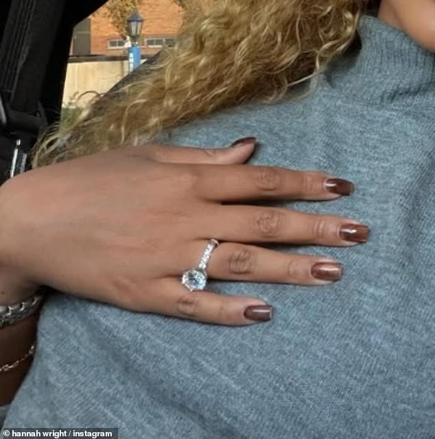 Love Island USA star Hannah Wright rounds out the top ten with her engagement ring estimated between £300,000 and £450,000