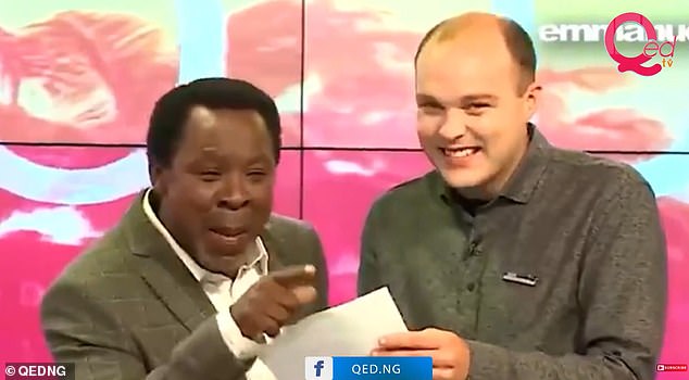 Joshua, pictured with Christopher Tonge who is also known as Brother Chris, has faced a catalogue of allegations of sexual and physical abuse since his death