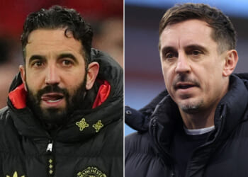 'Most bizarre Man Utd XI I've ever seen on the pitch at the end of a game'