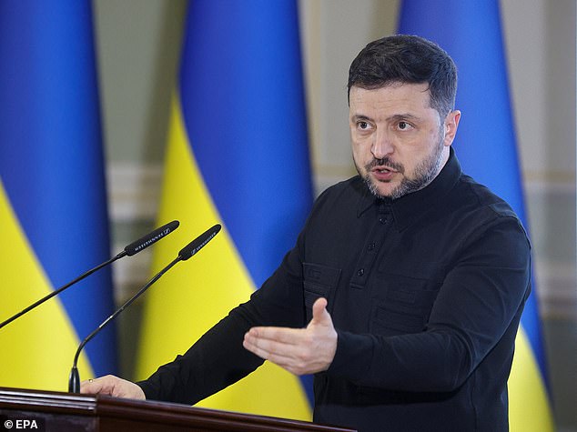Zelensky said he would be open to putting the latest version of the peace plan to a referendum in Ukraine