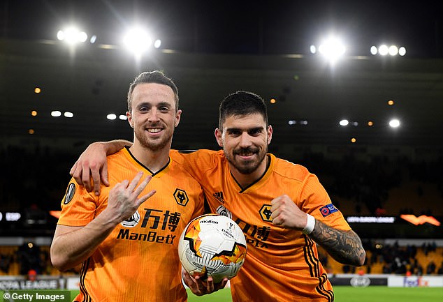 The Portugal international spent three seasons at Wolves before joining the Reds in 2020