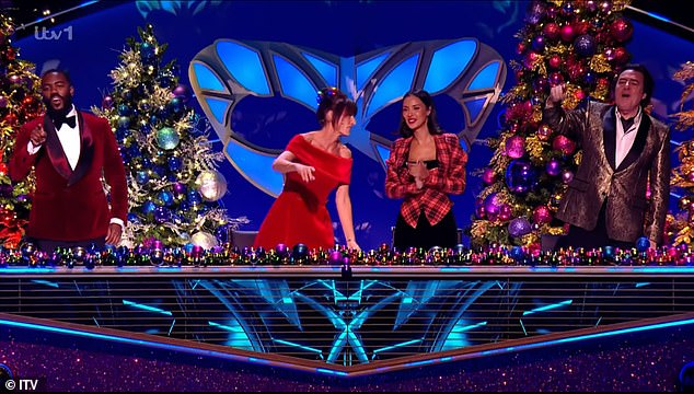 Viewers watched as Maya Jama, Jonathan Ross, Davina McCall and Mo Gilligan all attempted to correctly guess which famous faces were under the masks