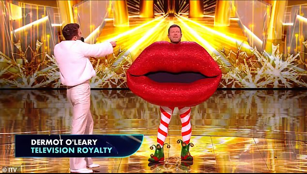 Speaking after his win, the presenter said: 'It felt good. But I think everyone knew it was me by that point'