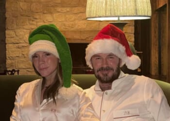 Victoria Beckham calls husband David 'truly the best daddy' amid Brooklyn feud as she shares sweet new Xmas video