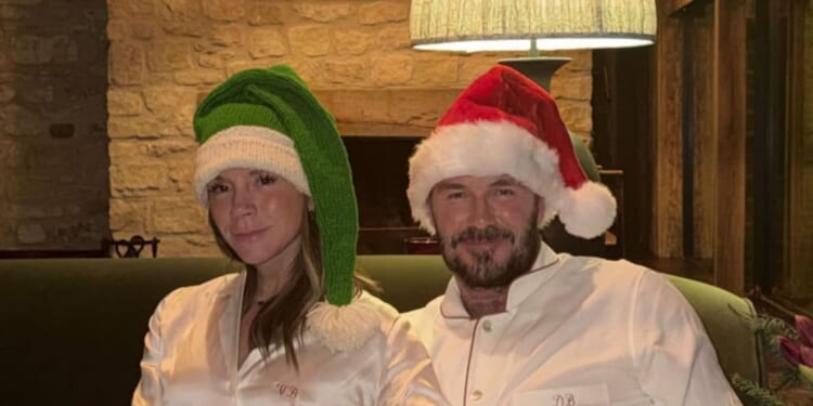 Victoria Beckham calls husband David 'truly the best daddy' amid Brooklyn feud as she shares sweet new Xmas video