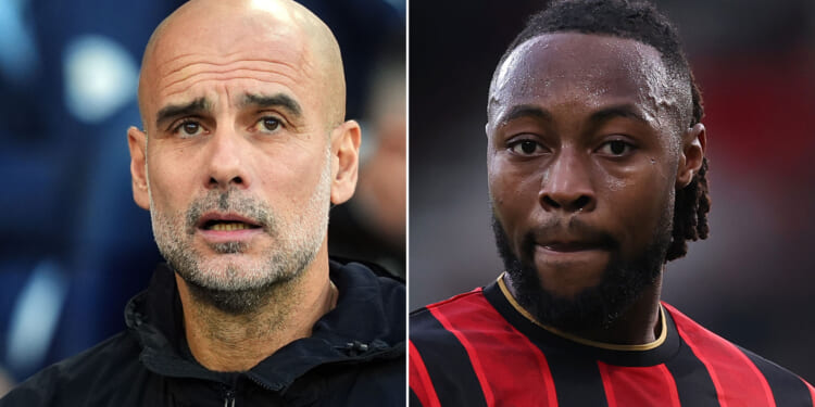 Pep Guardiola drops strong hint at January transfer business with Man City favourites for £65m Antoine Semenyo