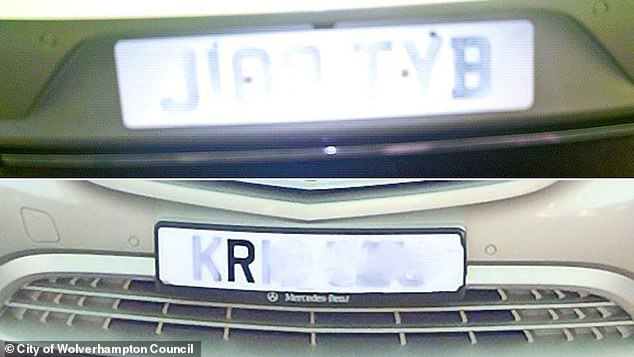 Unscrupulous businesses are selling rogue motorists ¿ghost plates¿ which cannot be read by ANPR cameras ¿ meaning wrongdoers can easily avoid detection (file photo)