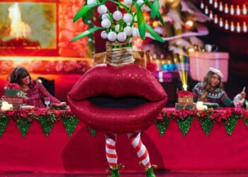 Masked Singer Xmas winner reveals they let slip show secret to huge celeb